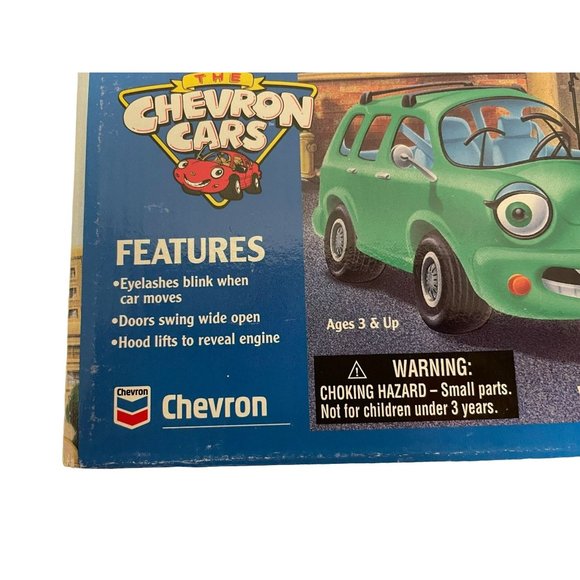 The Chevron Cars Collectible Toy Car 1996 Wendy Wagon No 2 1/2" x 3' X 2 1/2" - Picture 2 of 14